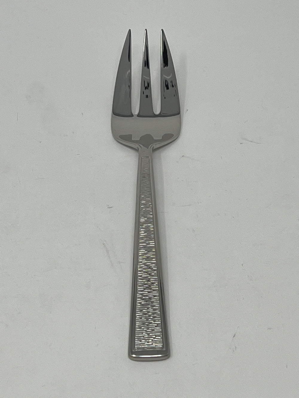 Reed & Barton Sebago Serving / Meat Fork 18/0 Stainless 9 1/2