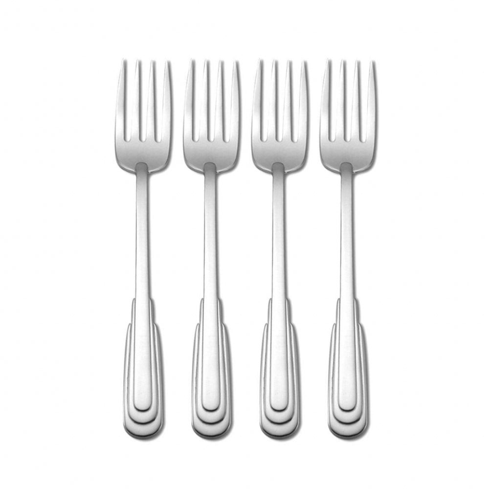 Oneida Cityscape Set of 4 Salad Forks 7