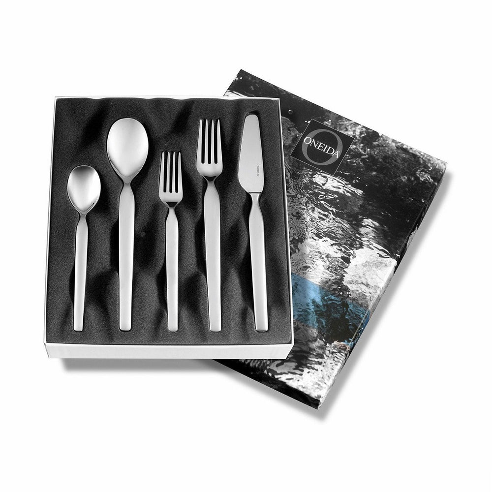 Oneida Naturally Norwegian Elv 40 Piece - Service for 8 | Extra 30% Off Code FF30 | Finest Flatware