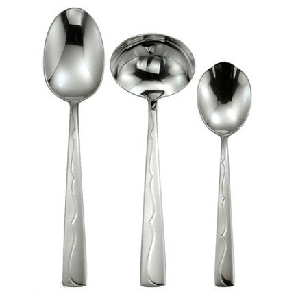 Oneida Fusion 3 Piece Hostess Set 18/10 Stainless | Extra 30% Off Code FF30 | Finest Flatware