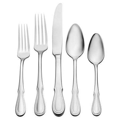 Oneida Nottingham 46 Piece Fine Flatware Set, Service for 8 | Extra 30% Off Code FF30 | Finest Flatware